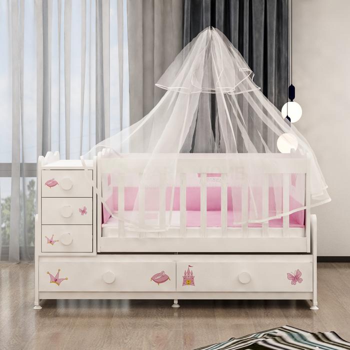 Melina Prenses Bebek Odası Takımı Yatak ve Uyku Seti Kombinli