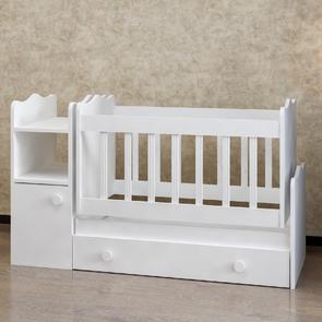 Bengü 60x120 Beyaz Yavrulu Beşik