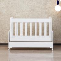 Dora 50x100 Lükens Ayaklı Beşik - Beyaz