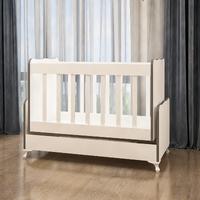Dora 50x100 Lükens Ayaklı Beşik - Gri