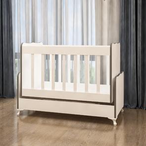 Dora 50x100 Lükens Ayaklı Beşik - Gri
