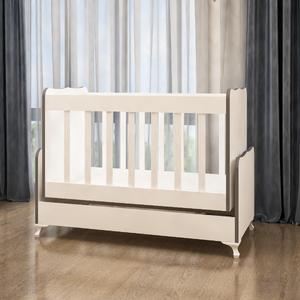 Dora 50x100 Lükens Ayaklı Beşik - Gri