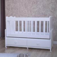 Elegant Yıldız 2 Kapaklı Bebek Odası Takımı-Beyaz