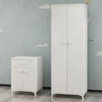 Elegant Yıldız 2 Kapaklı Bebek Odası Takımı-Beyaz