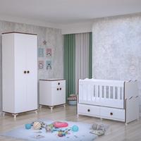 Elegant Yıldız 2 Kapaklı Bebek Odası Takımı-Sümela