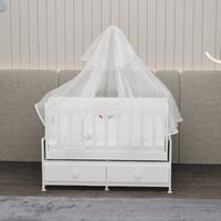 Elegant Yıldız 3 Bebek Odası Takımı Yatak Uykuseti - Beyaz