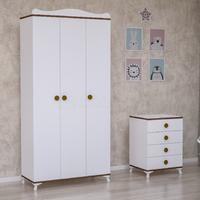 Elegant Yıldız 3 Kapaklı Bebek Odası Takımı-Sümela
