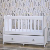 Elegant Yıldız 4 Kapaklı Bebek Odası Takımı-Gri