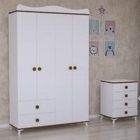 Elegant Yıldız 4 Kapaklı Bebek Odası Takımı-Sümela