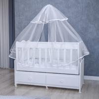 Elegant Yıldız 4 Kapaklı Bebek Odası Takımı - Yatak ve Uyku Seti Kombinli