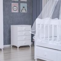 Elegant Yıldız 4 Kapaklı Bebek Odası Takımı - Yatak ve Uyku Seti Kombinli