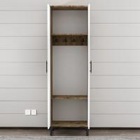 Garaj Home 8 Kapaklı Aynalı Raflı Portmanto Vestiyer - Atlas