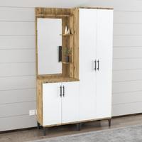 Garaj Home Aynalı Raflı Ayakkabılık - Atlas