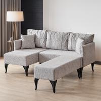Garaj Home Beste Puflu Köşe Takımı