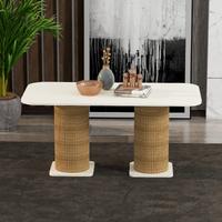 Garaj Home Bohem 80x160 Yemek Masası - Amalfi Aytaşı