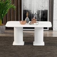 Garaj Home Bohem 80x160 Yemek Masası - Beyaz