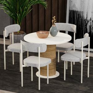 Garaj Home Bohem Yemek Masası Takımı - Amalfi Aytaşı