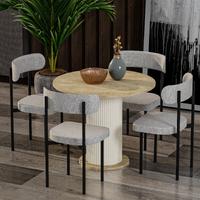 Garaj Home Bohem Yemek Masası Takımı - Aytaşı Meşe