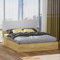 Garaj Home Doğa Çift Kişilik 160x200 Karyola - Meşe