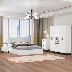 Garaj Home Doğa Yatak Odası Takımı-Bayaz