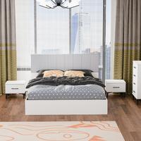 Garaj Home Doğa Yatak Odası Takımı-Bayaz
