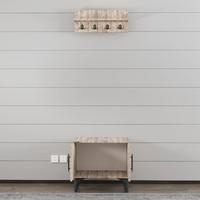 Garaj Home Modern Aynalı Vestiyer