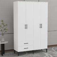 Garaj Home Vera 4 Kapaklı Dolap - Beyaz