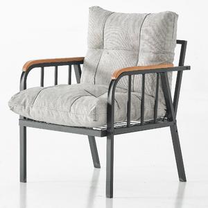 Garaj Home Zümrüt Bahçe Balkon Seti Tekli Sandalye - Krem