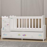 Melina 5 Çekmeceli Büyüyen MDF Çıtalı Beşik - Uykucu