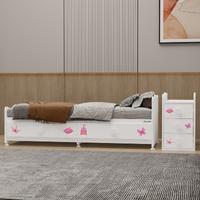 Melina Yıldız 2 Kapaklı Bebek Odası + Yatak + Uyku Seti - Prenses