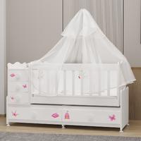 Melina Yıldız 3 Kapaklı Bebek Odası + Yatak + Uyku Seti - Prenses