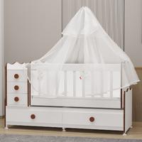 Melina Yıldız 3 Kapaklı Bebek Odası + Yatak + Uyku Seti - Sümela