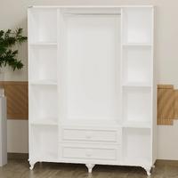 Öykü 4 Kapaklı Dolap ve 5 Çekmeceli 60x120 Country Beşik