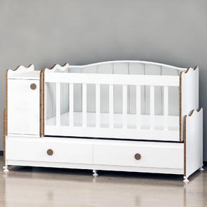Pırlanta Mdfli Dolaplı 60x120 Sümela Beşik - Krem Döşemeli