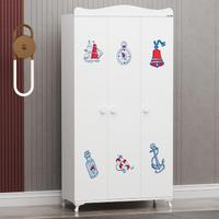 Yıldız 3 Kapaklı Dolap - Denizci