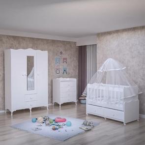 Elegant Bebek Odası Takımı - Yatak ve Uyku Seti Kombinli