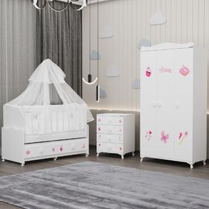 Elegant Yıldız 3 Bebek Odası Takımı Yatak Uykuseti - Prenses