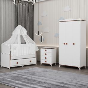 Elegant Yıldız 3 Bebek Odası Takımı Yatak Uykuseti - Sümela
