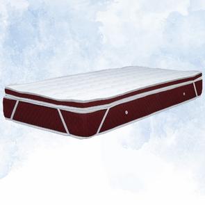 Full Ortapedik ve Yatak Koruyucu Yatak Pedi Kırmızı -160X200