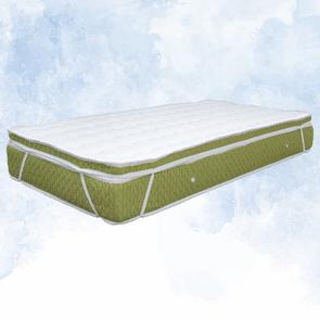 Full Ortapedik ve Yatak Koruyucu Yatak Pedi Yeşil -140X190