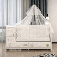 Melina Ayıcıklı Bebek Odası Takımı - Yatak ve Uyku Seti Kombinli