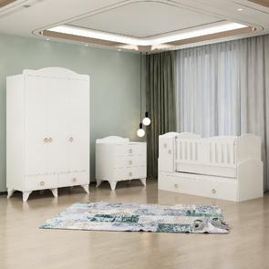 Tuana Beyaz Avangart Bebek Odası Takımı